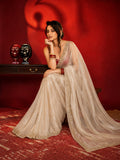Bollywood Inspired Soft Jimmy Choo Saree with Katdana & Sequin Work