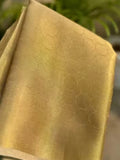 Keerthy Inspired Kanjivaram Tissue Silk Gold Saree
