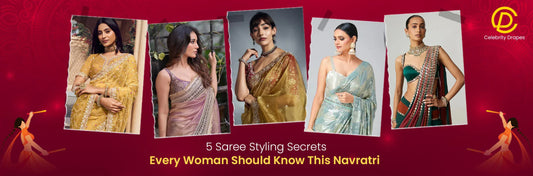 5 Saree Styling Secrets Every Woman Should Know This Navratri