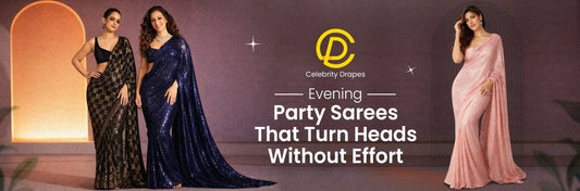 Evening Party Sarees That Turn Heads Without Effort