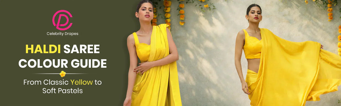 Haldi Saree Colour Guide From Classic Yellow to Soft Pastels