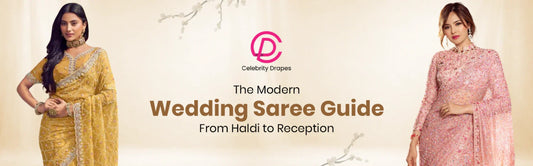 The Modern Wedding Saree Guide: From Haldi to Reception