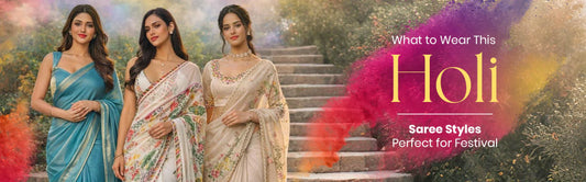 What to Wear This Holi: Saree Styles Perfect for Festival
