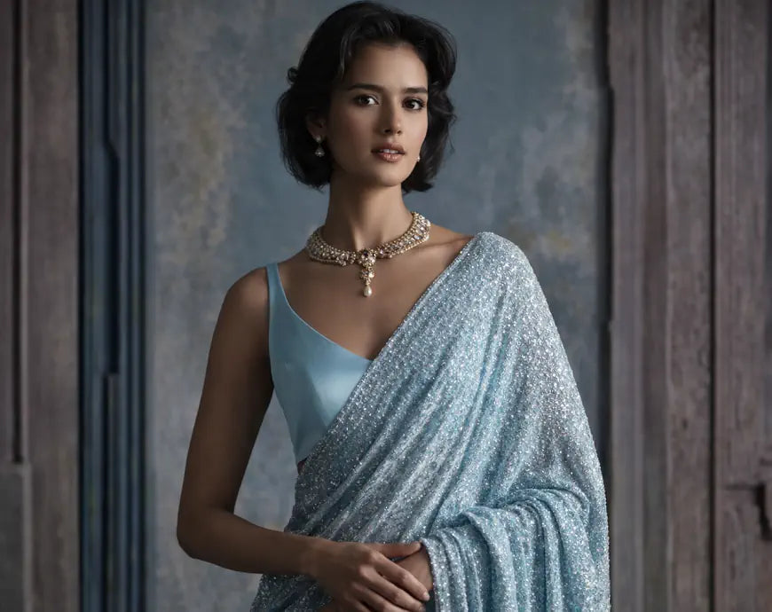 Sequin Sarees