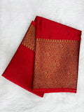 Bollywood Inspired Banarasi Handloom Zari Border Silk Saree | Available in 3 Colours-3  Celebrity Drapes