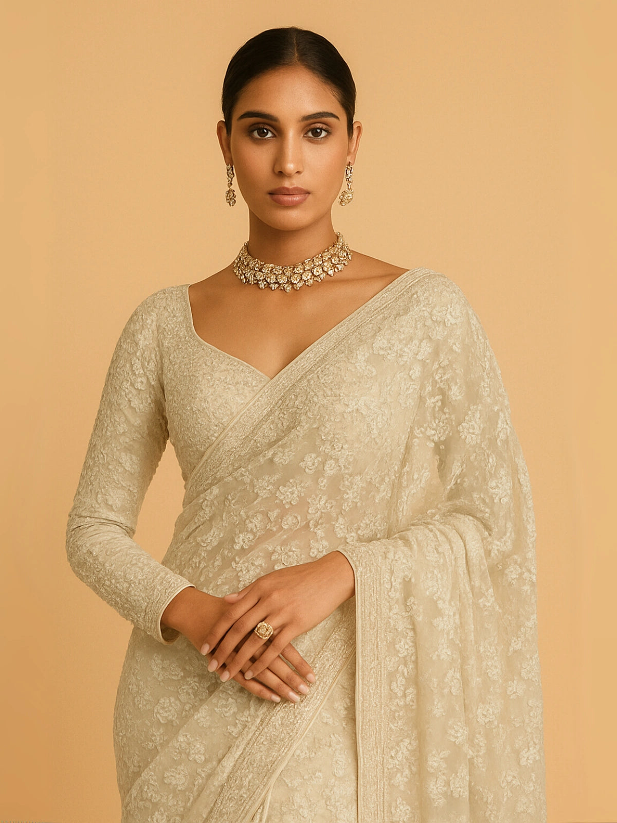 Bollywood Inspired Designer Fancy Net Saree - Available in 2 Colours