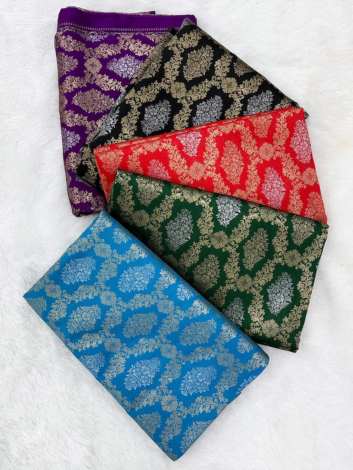 Ambani Wedding Inspired Katan Silk Zari | Available in 5 Colours-7  Celebrity Drapes