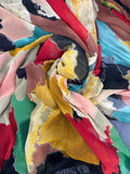 Deepika Inspired Georgette Multicolour Saree-3  Celebrity Drapes