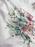 Alia Inspired White Georgette Satin Saree with Floral Digital Print-5  Celebrity Drapes