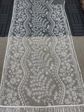 Bollywood Inspired Designer Fancy White Net Saree