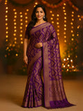 Ambani Wedding Inspired Katan Silk Zari | Available in 5 Colours-3  Celebrity Drapes