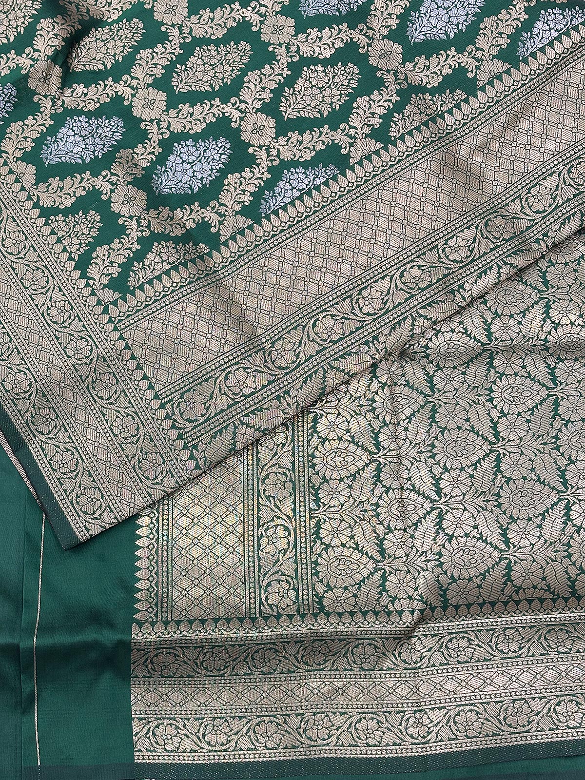Ambani Wedding Inspired Katan Silk Zari | Available in 5 Colours-6  Celebrity Drapes