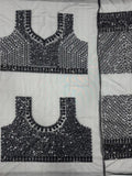 Bollywood Inspired Black Butterfly Net Sequins Saree