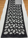 Bollywood Inspired Black Butterfly Net Sequins Saree