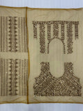 Bollywood Inspired Golden Soft Net Sequin Work Saree