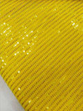 Bollywood Inspired Georgette Yellow Sequins Saree