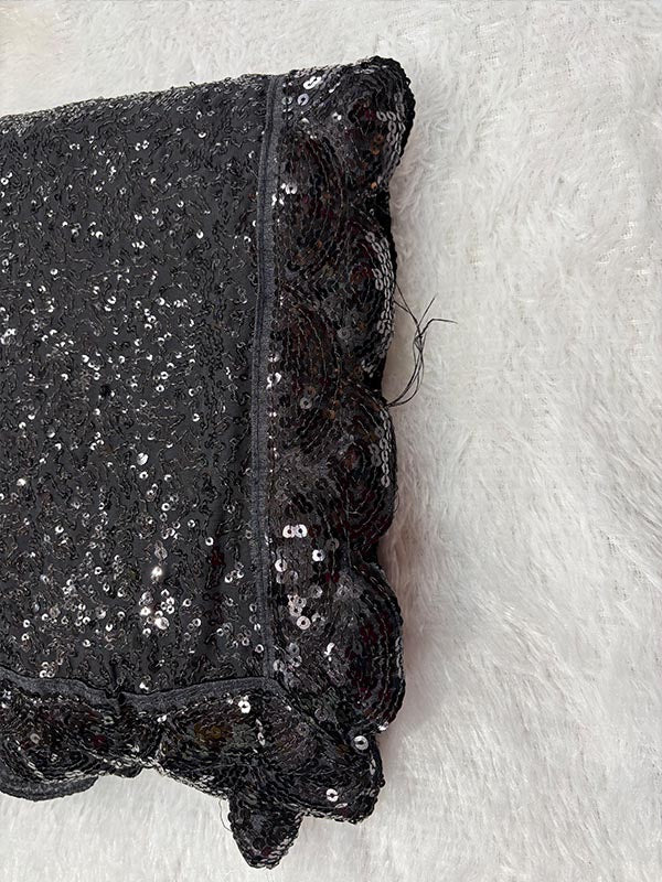 Deepika Inspired Designer Fancy Georgette Sequins Saree | Available in 3 Colours-5  Celebrity Drapes