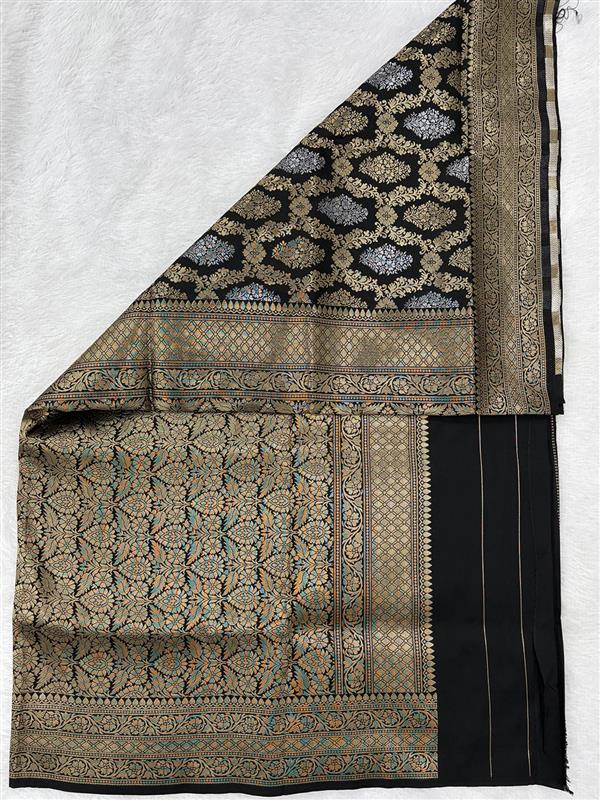 Ambani Wedding Inspired Katan Silk Zari | Available in 5 Colours-9  Celebrity Drapes