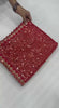 Shreya Inspired Red and Gold Sequin Saree