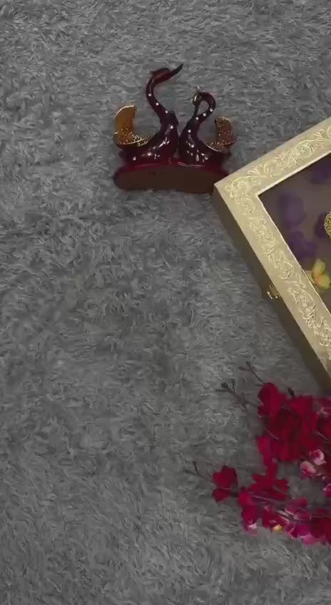 Ananya Inspired Purple Saree with Thread & Sequin Embroidery