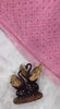 Madhuri Inspired Pink Saree with Embroidery and Sequin Detailing
