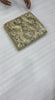 Bollywood-Inspired Beige Sequin & Bead Soft Net Saree with Unstitched Blouse