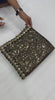 Shreya Inspired Black and Gold Sequin Saree