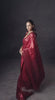 Bollywood Inspired Red Sequin Saree with Lace Border & Heavy Sequin Blouse
