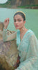 Bollywood Inspired Aqua Blue Saree with Stunning Sheer Embellishments