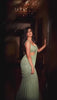 Shweta Inspired Shimmering Pista Sequin Saree