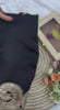 Bollywood Inspired Soft Rangoli Silk Black Saree with Beautiful Zari Embroidery
