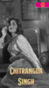 Chitrangda Inspired Pink Saree with Maroon Embroidered Border