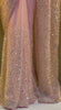 Bollywood Inspired Pink Soft Net Saree with Sequins and Beads Work
