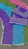 Alia Inspired Multicolor Georgette Saree with Golden Border