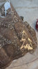 Bollywood Inspired Gold Butterfly Net Sequins Saree with Unstiched Blouse