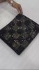 Sanya Inspired Heavy Faux Georgette Full Sequins Black Saree