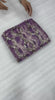 Bollywood-Inspired Designer Purple Soft Net Saree with Sequin & Bead Embroidery