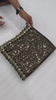 Pragya Inspired Black and Gold Sequin Saree
