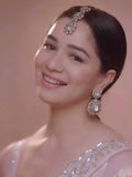 Sara Inspired Pastel Pink Sequin Saree